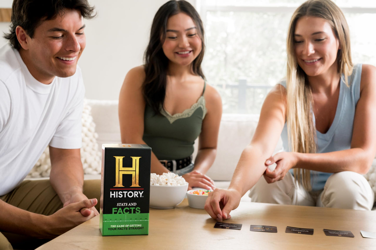 DYCE HISTORY Channel Stats & Facts Card Game – Family & Party Trivia