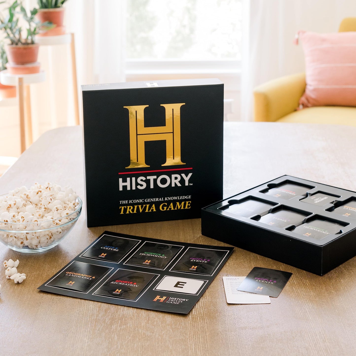 DYCE History Channel Trivia Game - 2000+ Questions for Family Game Night