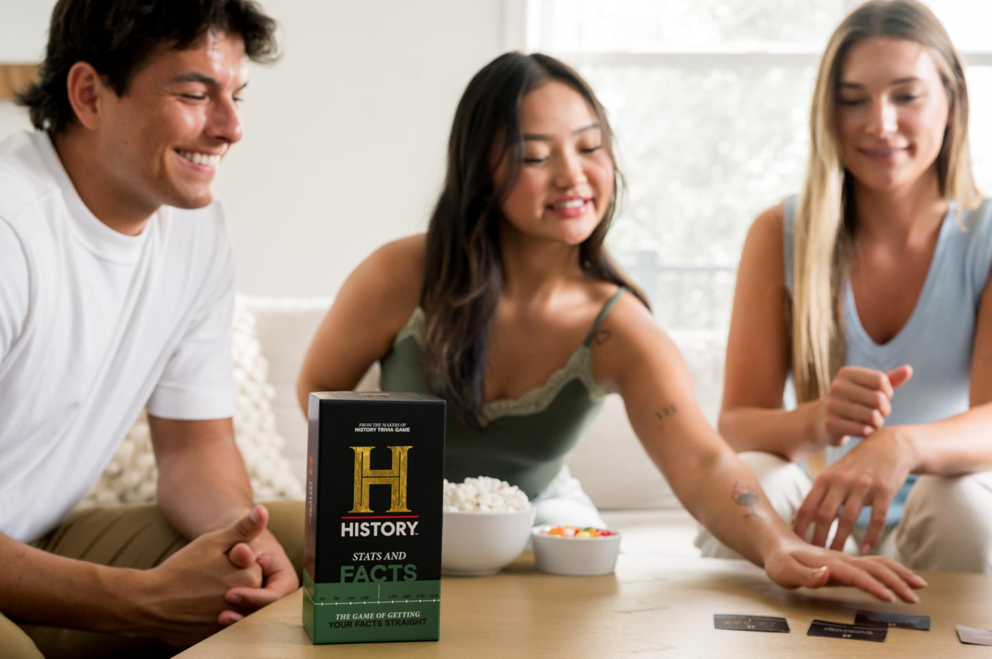 DYCE HISTORY Channel Stats & Facts Card Game – Family & Party Trivia