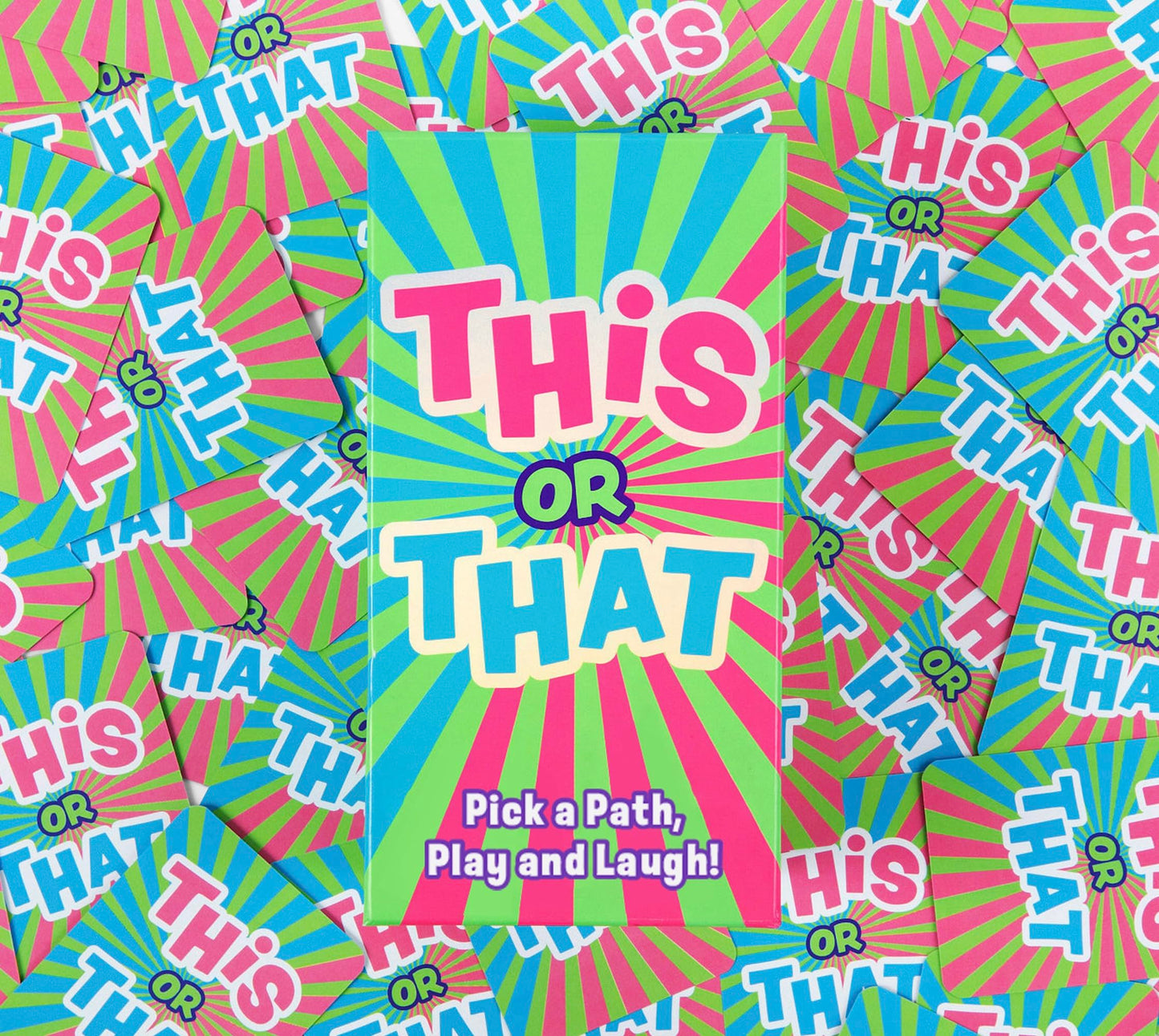 DYCE This or That Party Game – Family Card Game with Easy Either/Or Choices