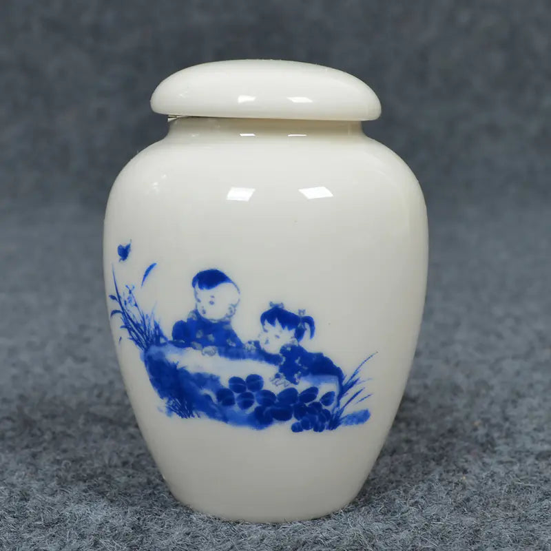 Ceramic Tea Canister and Storage Jar