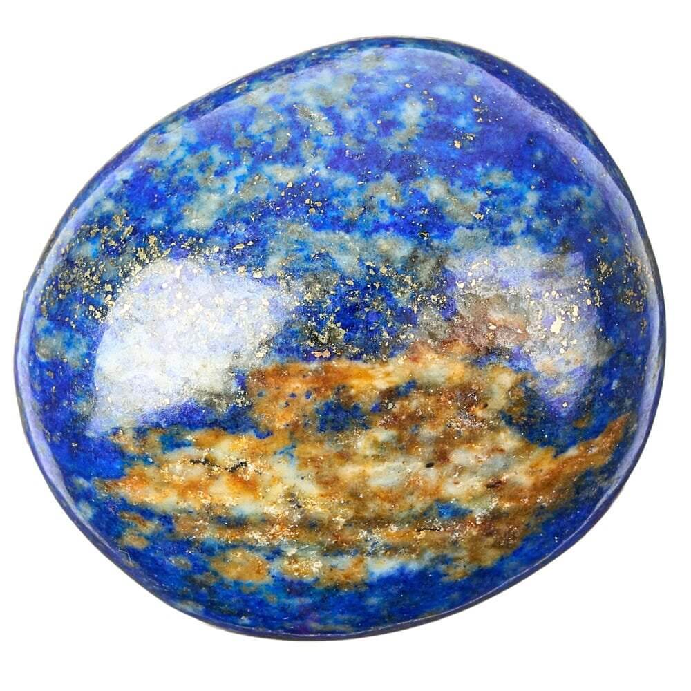 Lapis Lazuli Tumbled Collectible Semi-Precious Gemstone (SINGLE)