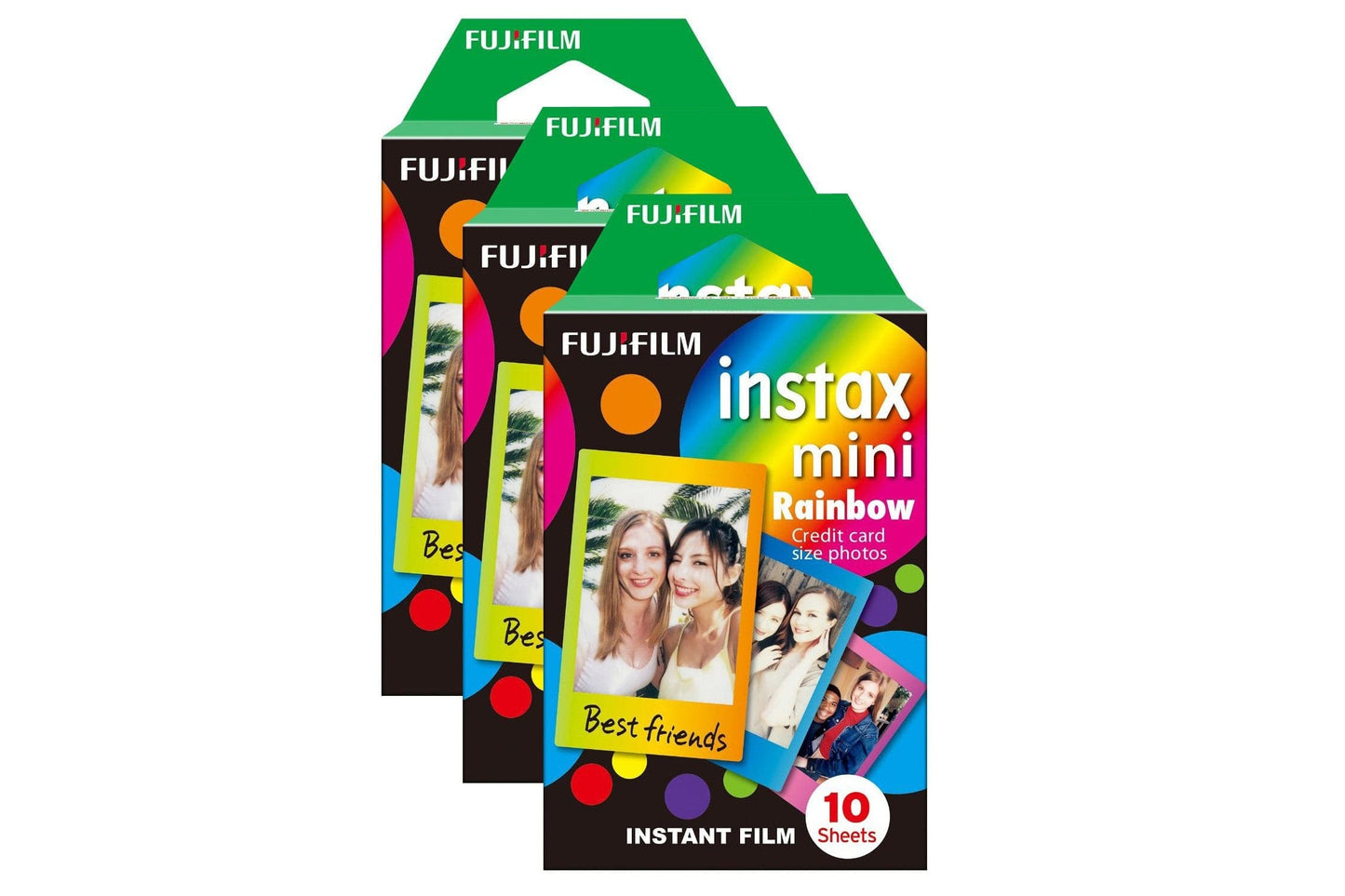 Fujifilm Instax Mini Instant Photo Film - Rainbow