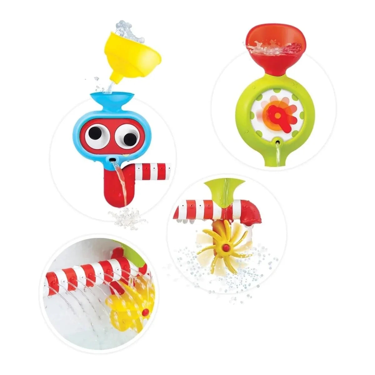 Yookidoo Spin 'N' Sprinkle Water Lab Bath Toy