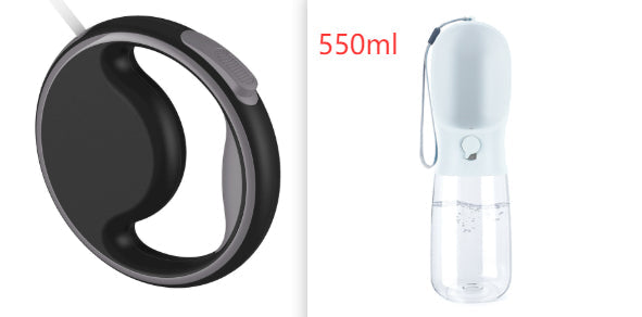 Automatic Lighting Retractable Dog Leash
