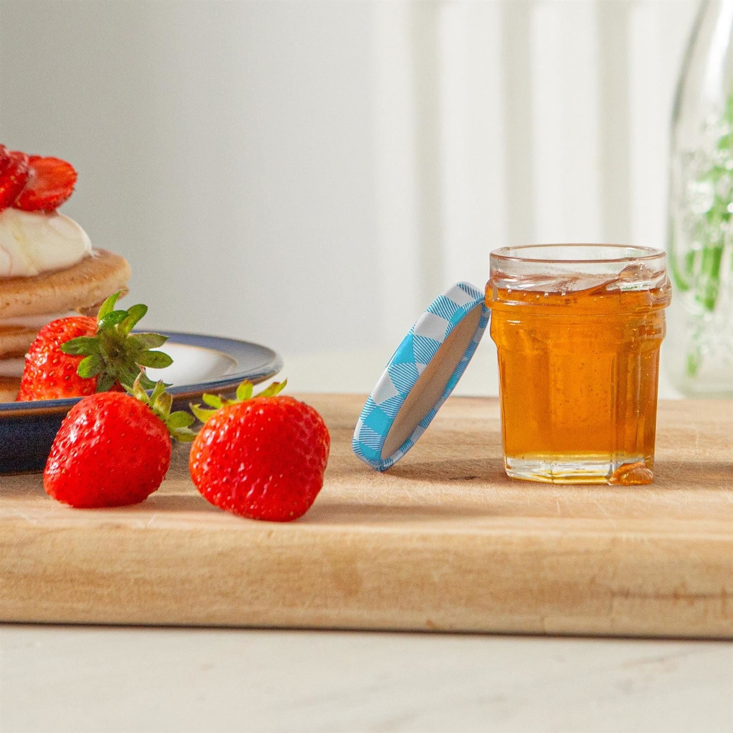 30ml Glass Jam Jars with Lids - Pack of 6