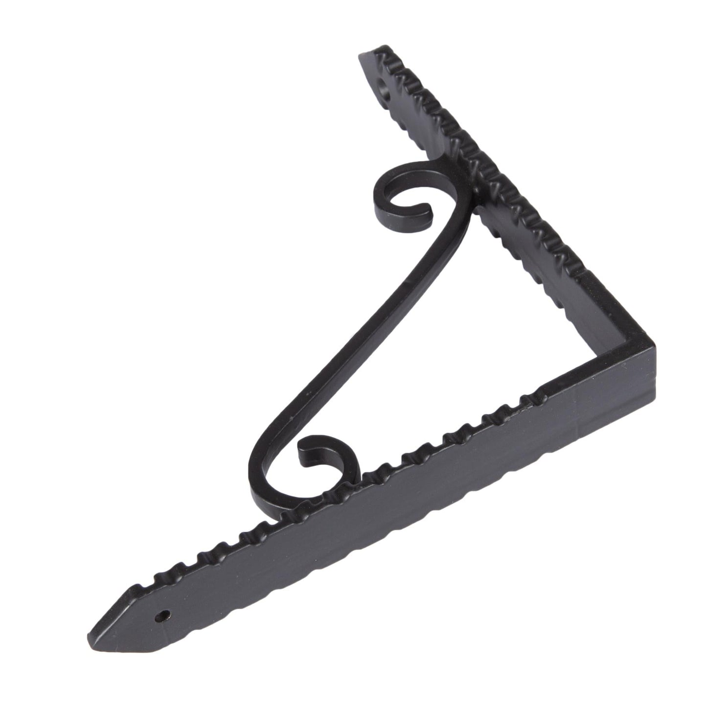 150mm Notched Scroll Iron Shelf Bracket