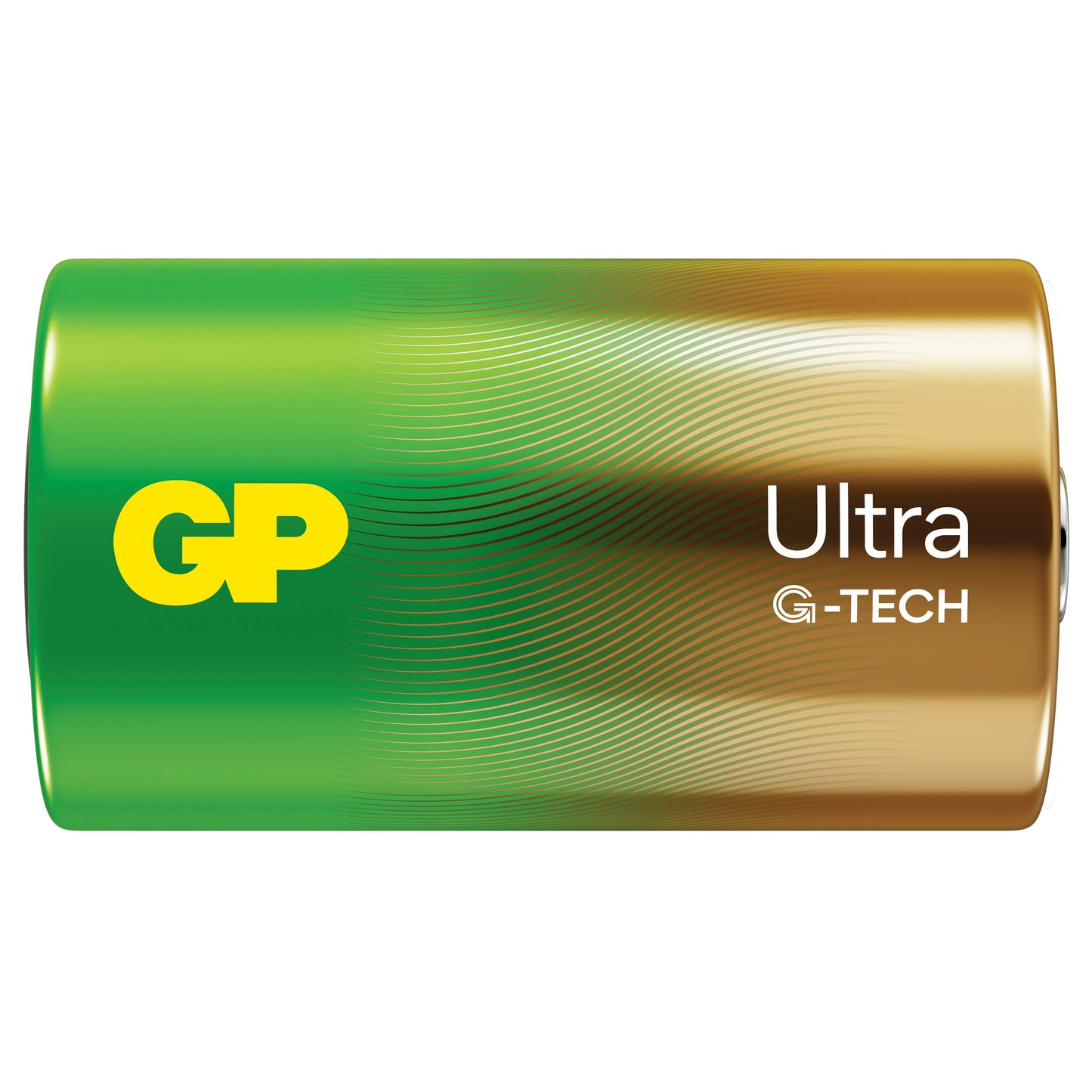 GP Ultra Alkaline D Batteries - Pack of 2