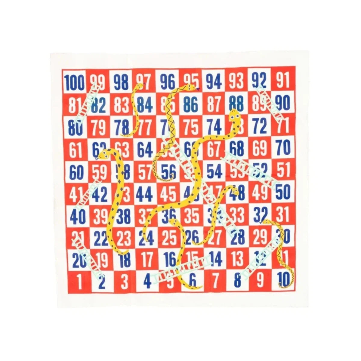 TP Wooden Giant Snakes & Ladders Game