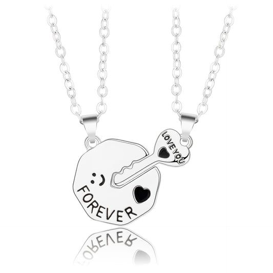 Heart Letter Necklace Simple Niche Valentine's Day Gift