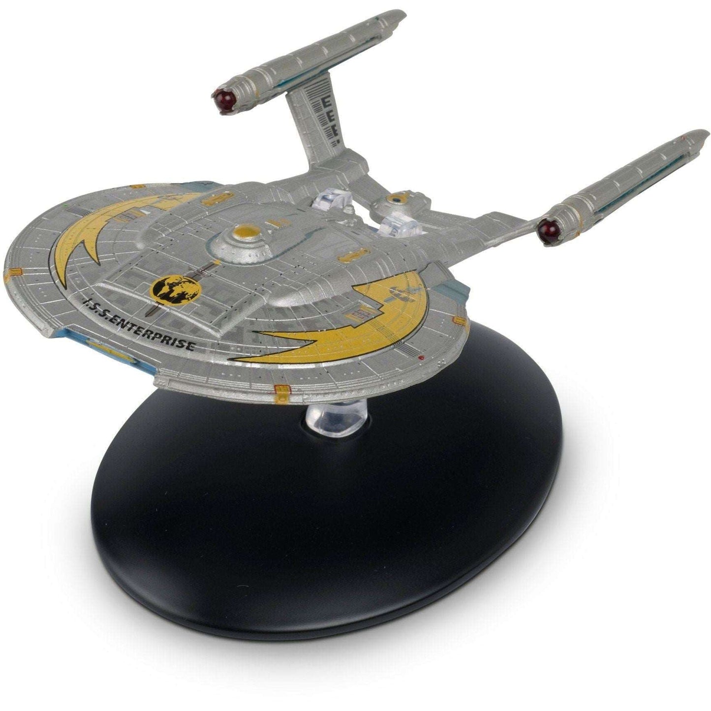 #02 I.S.S. Enterprise NX-01 Mirror Universe Model Die Cast Ship BONUS ISSUE M2 (Eaglemoss / Star Trek)