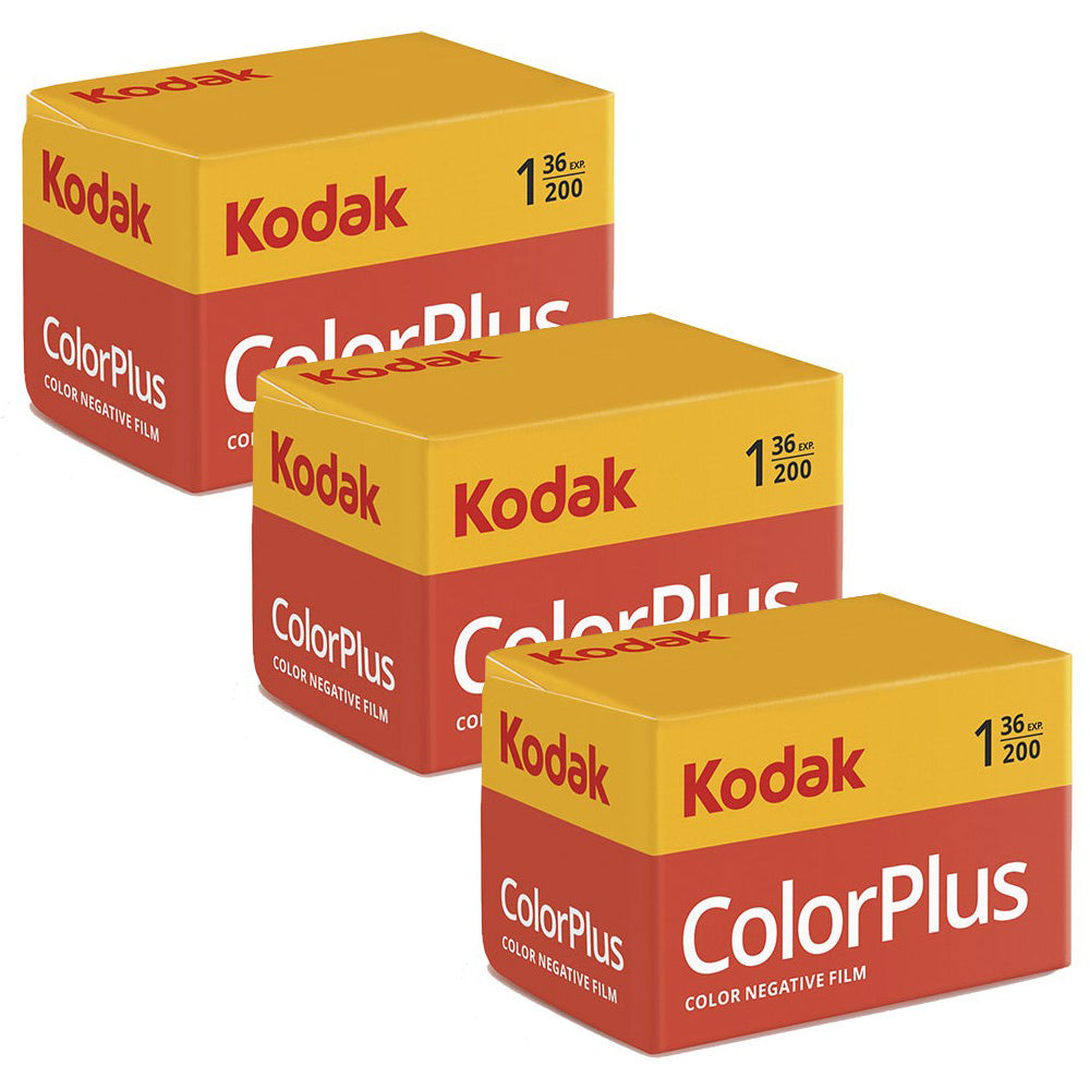 Kodak Color Plus 200 135 Film - 36 Exposures Per Pack