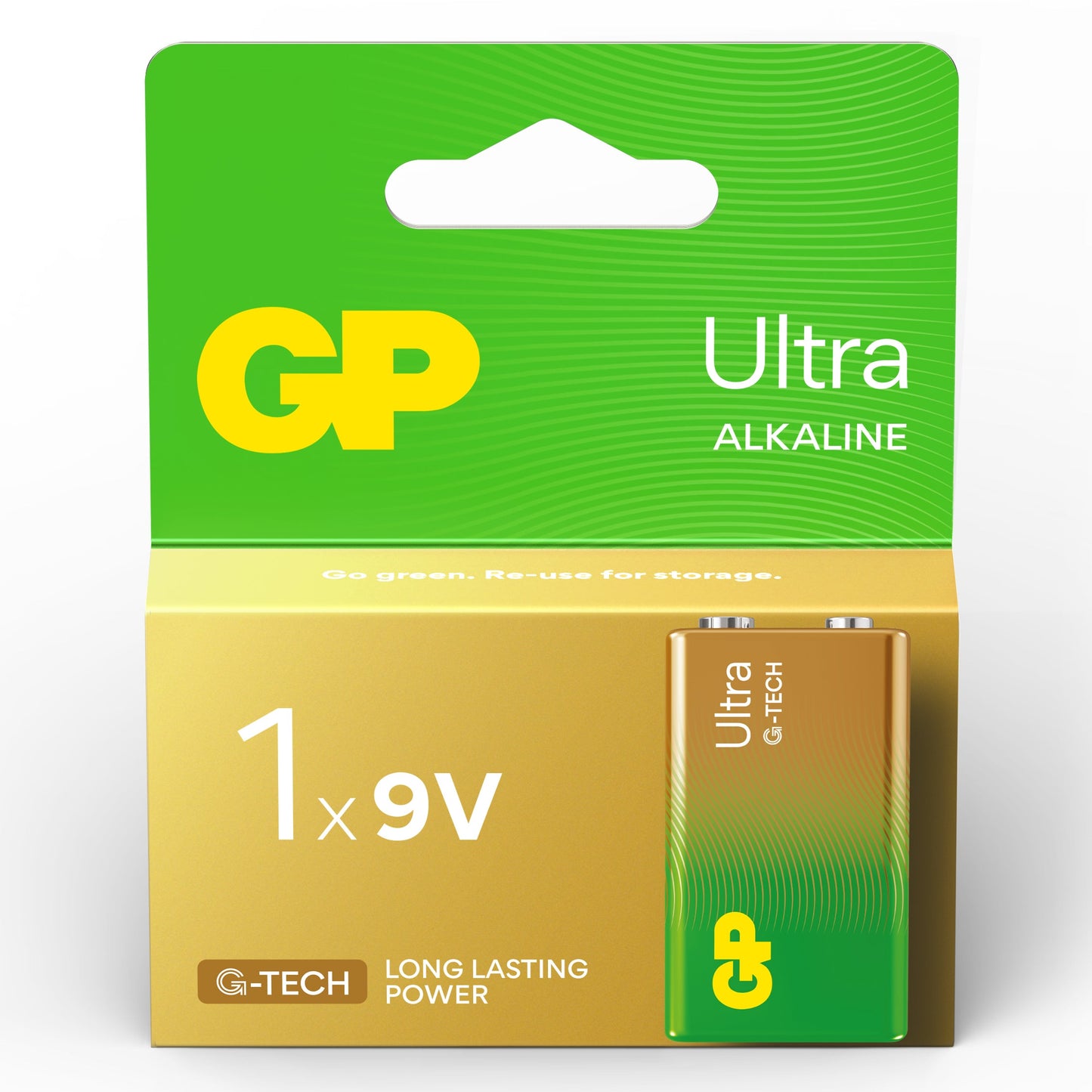 GP Ultra 9V Alkaline Battery