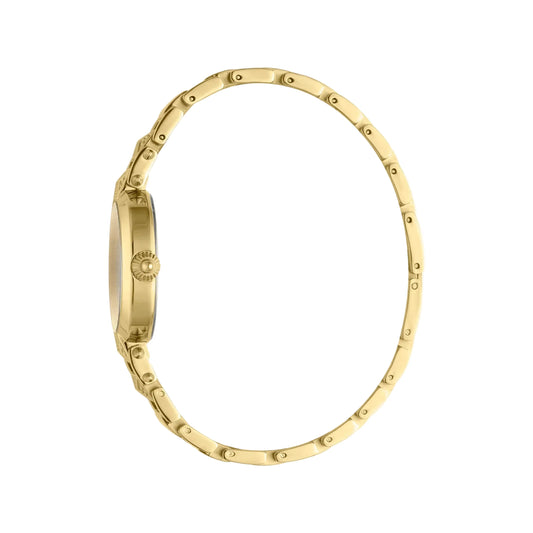 Just Cavalli Women's Gold Stainless Steel Watch, Silver Dial Jc1l076m0135