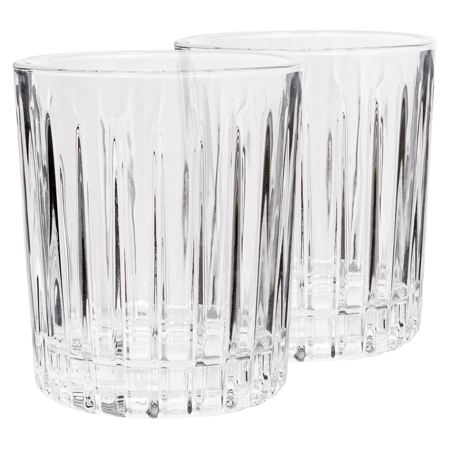 310ml Fluted Whisky Glasses - Pack of 2