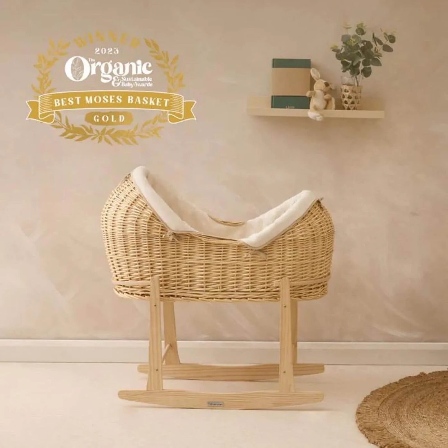 Clair De Lune Organic Natural Noah Pod - Cream