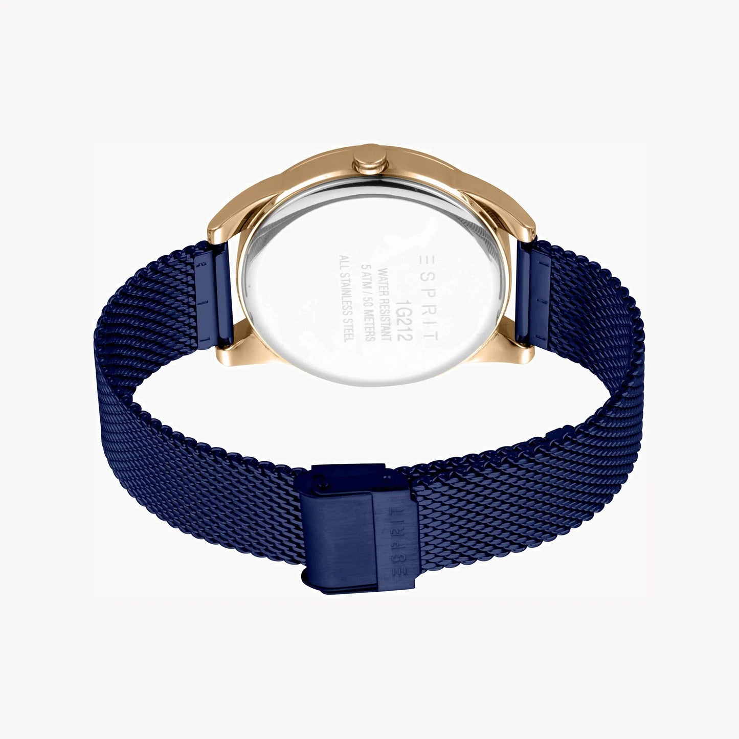 Esprit Men's Blue Stainless Steel Watch, Blue Dial | Es1g046m0085