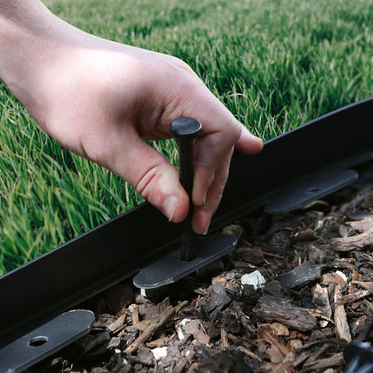 Flexible Plastic Lawn & Path Edging