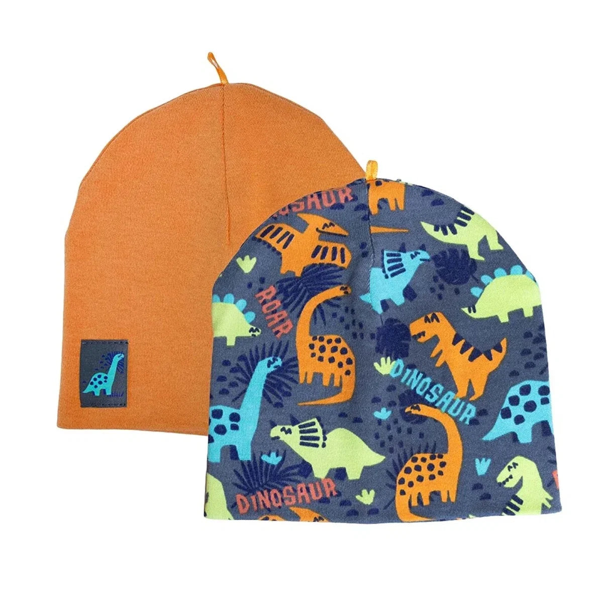 HelloBaby Boys 2-Pack Hat Monster - Printed