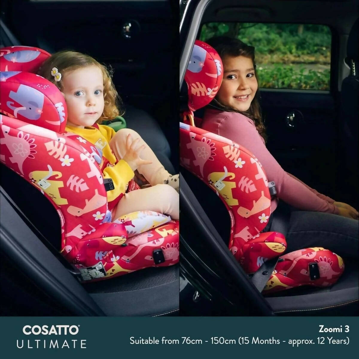 Cosatto Zoomi 3 i-Size Car Seat - Dino Delite