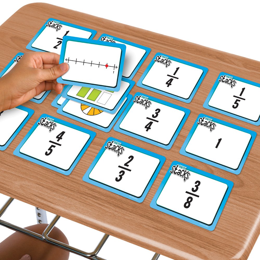 EAI Education Math Stacks Fraction Equivalence Game – Grades 3-5