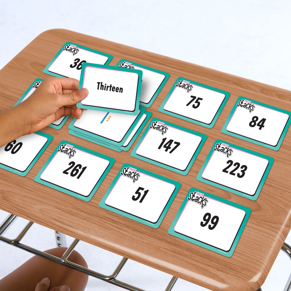EAI Education Math Stacks Place Value Game for Grades 1–2 | Hands-On Place Value Practice