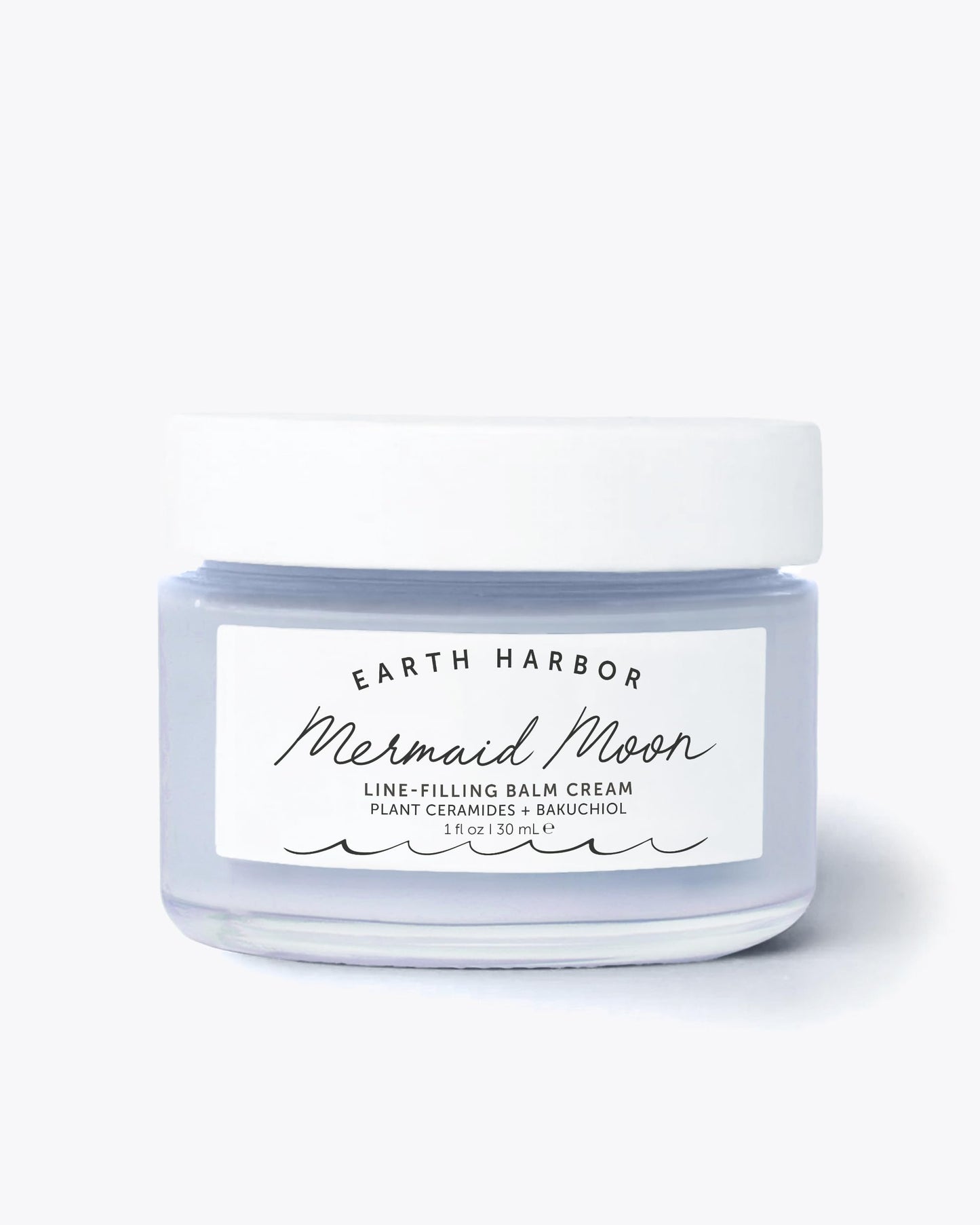 Earth Harbor Mermaid Moon Line-Filling Balm Cream — Vegan Night Treatment for Hydration & Wrinkle Care