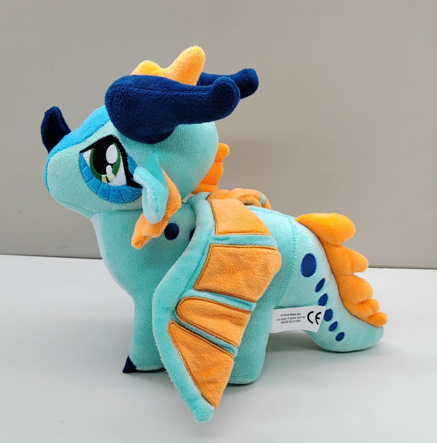 EaseLR Wings of Fire Dragon Plush Toy – Soft Flying Dragon Pillow for Fans and Kids