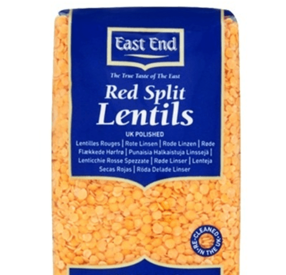 East End Red Split Lentils 1Kg