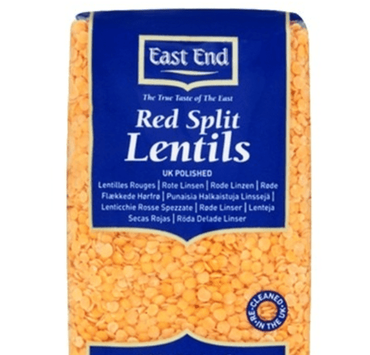 East End Red Split Lentils 1Kg