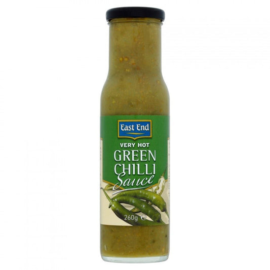 East End Very Hot Green Chilli Sauce 250g