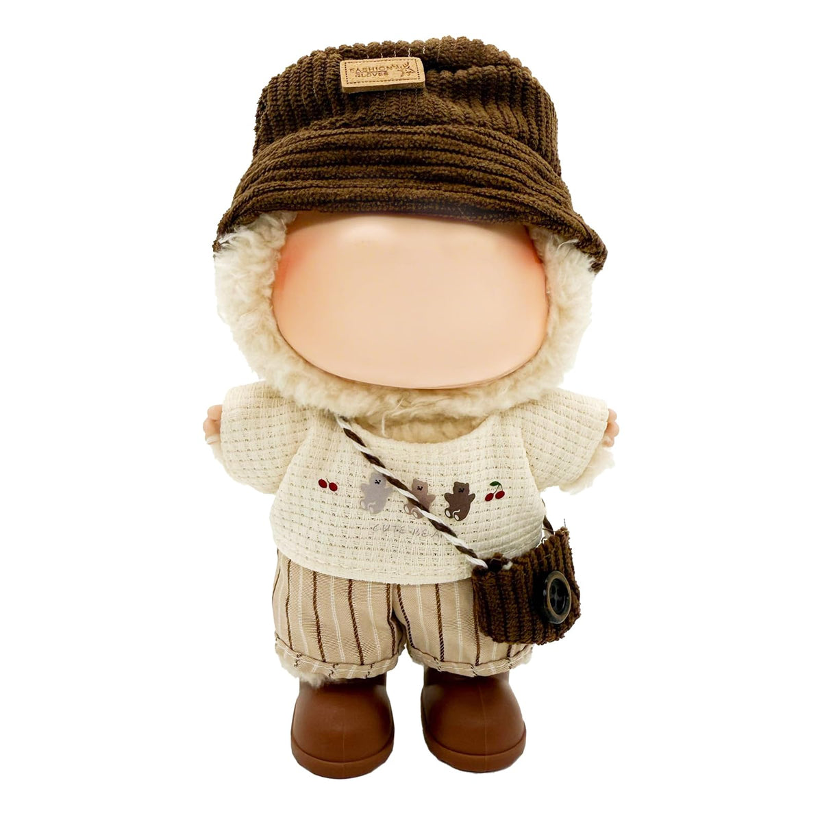 Eayaele 5-Piece Labubu Doll Outfit & Shoes for 17cm (6.7”) Doll – Premium Set