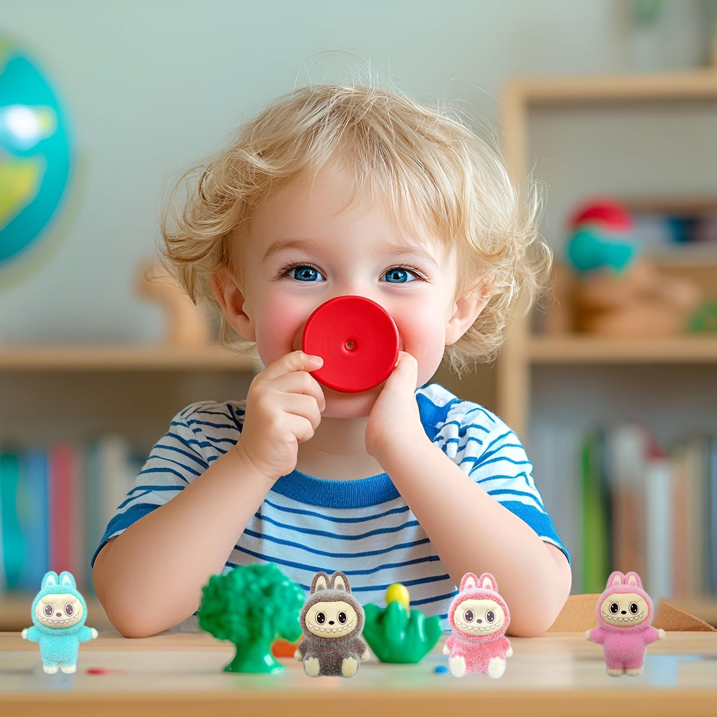 EAZZ 24-Pack Easter Figure Set - Colorful Spring Collectibles for Kids