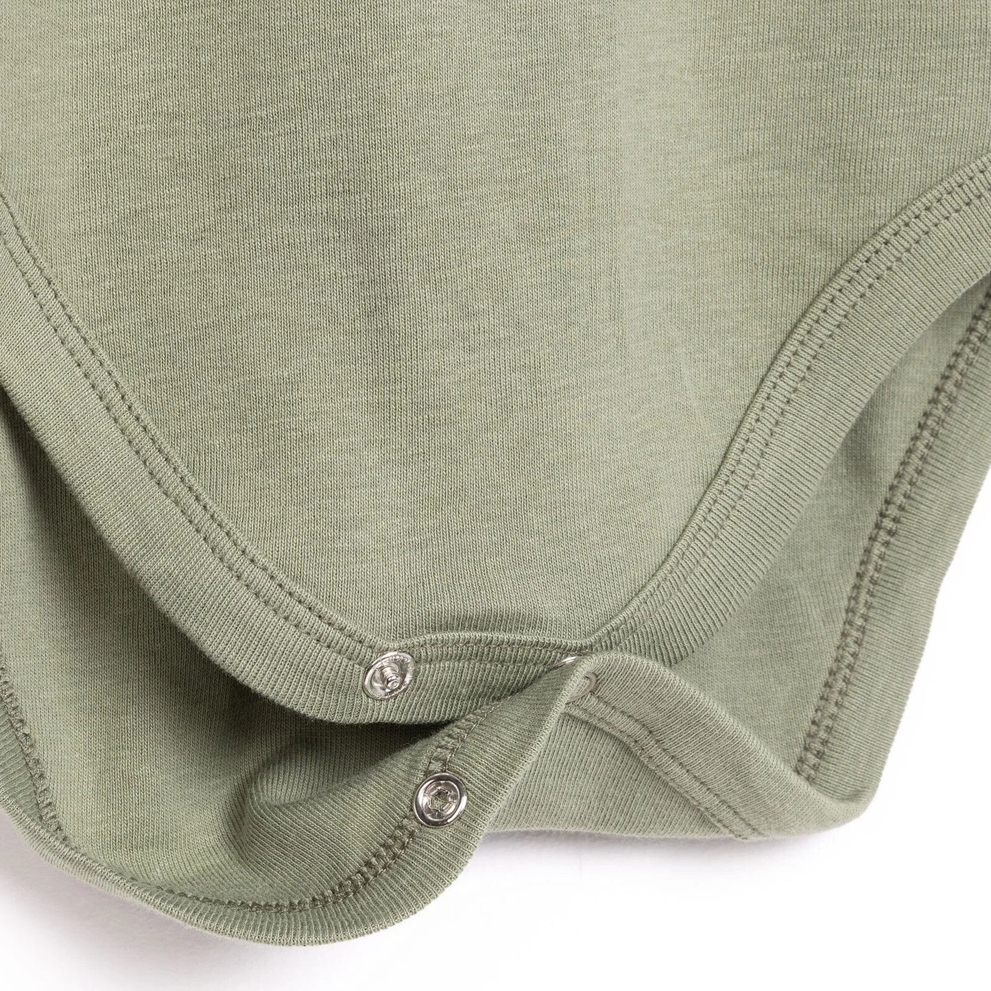 HelloBaby Baby Boy Long Sleeve Bodysuit 2pcs - Khaki