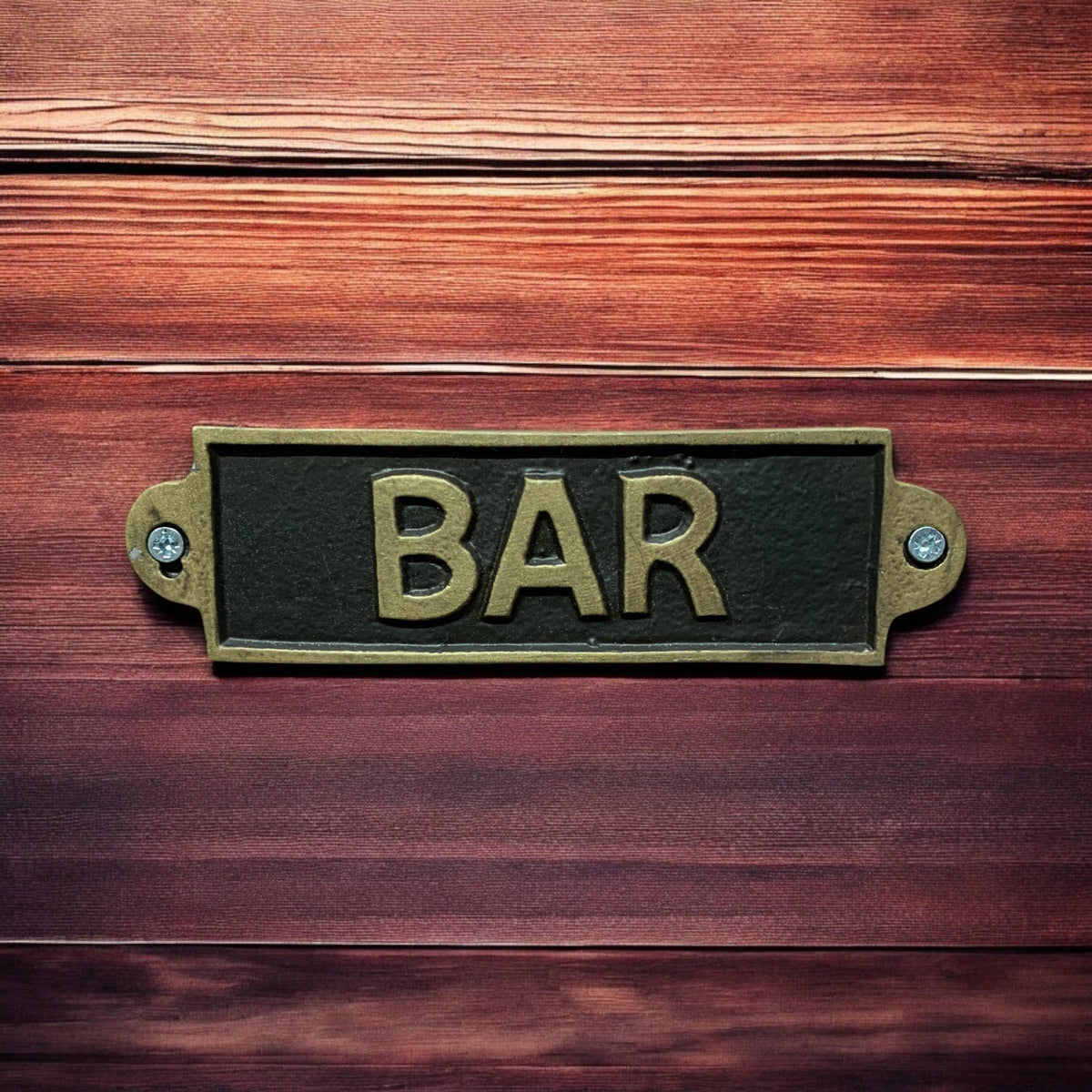 BAR - METAL SIGN