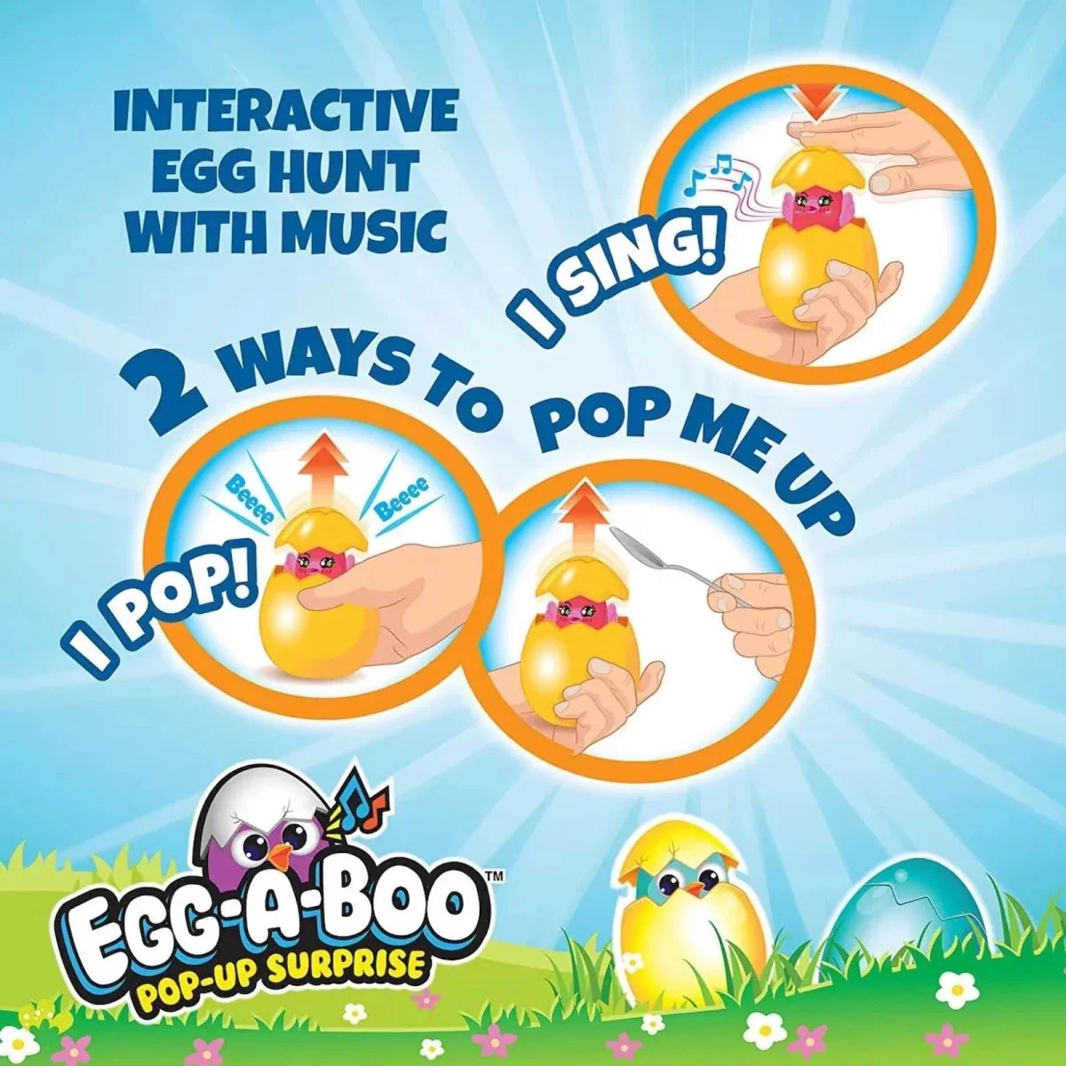 Silverlit Egg-A-Boo Single Assorted
