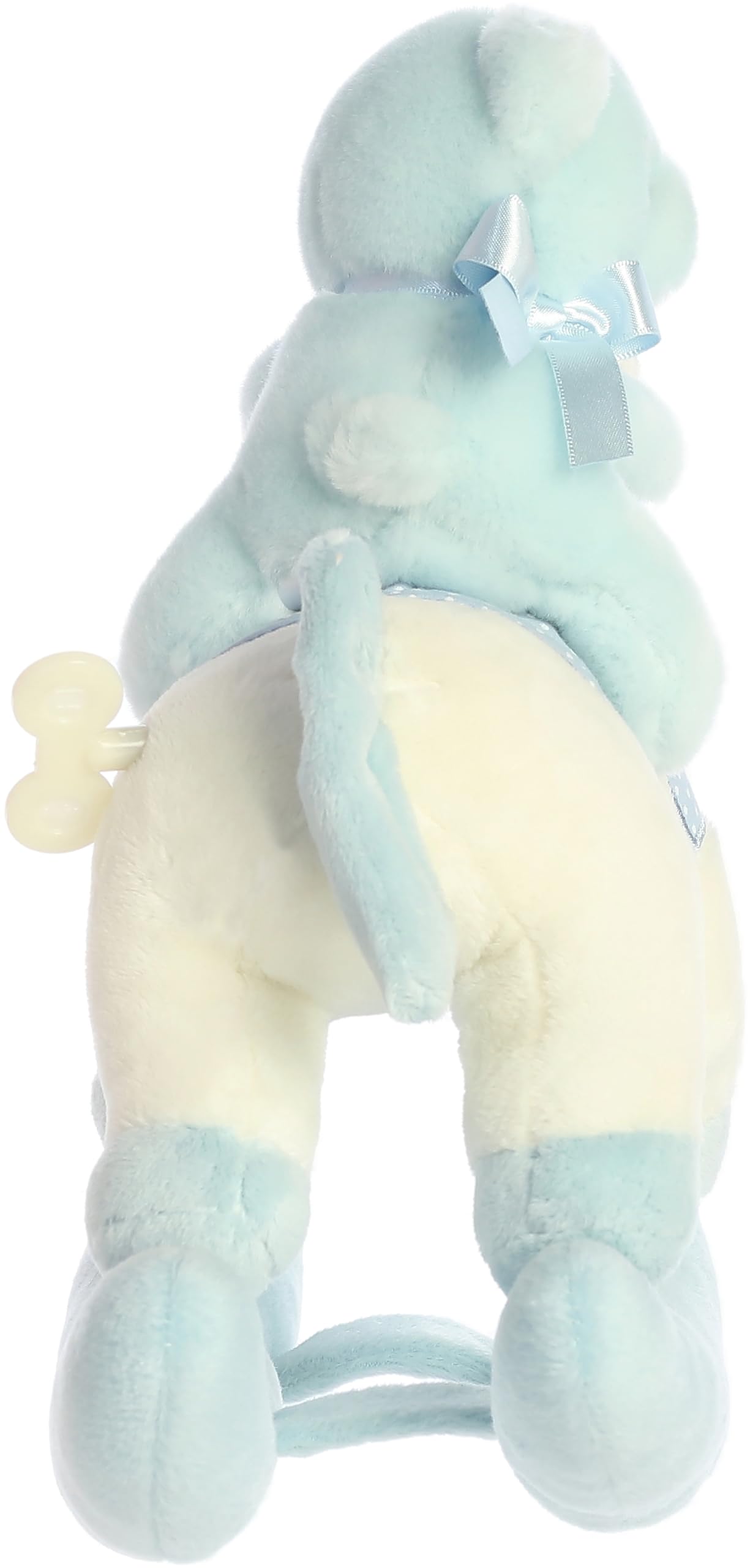 ebba Aurora Melodious Musicals Baby Boy Rocking Horse – 11in, Musical Plush