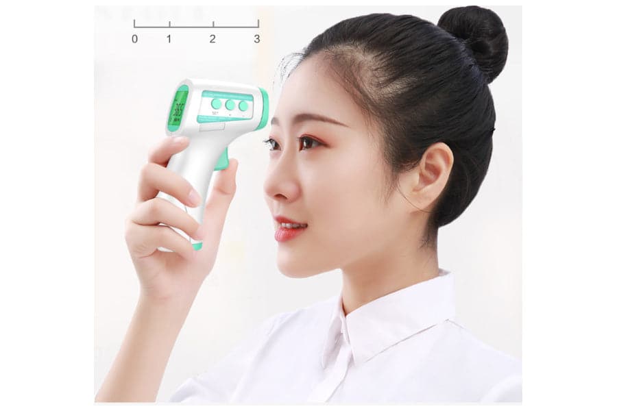 Maile Infrared Forehead Thermometer LCD Display Certified