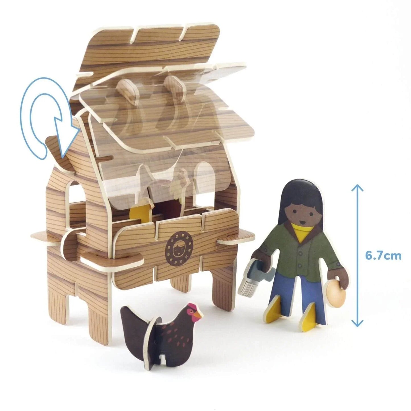 Playpress Toys Farmyard Playset