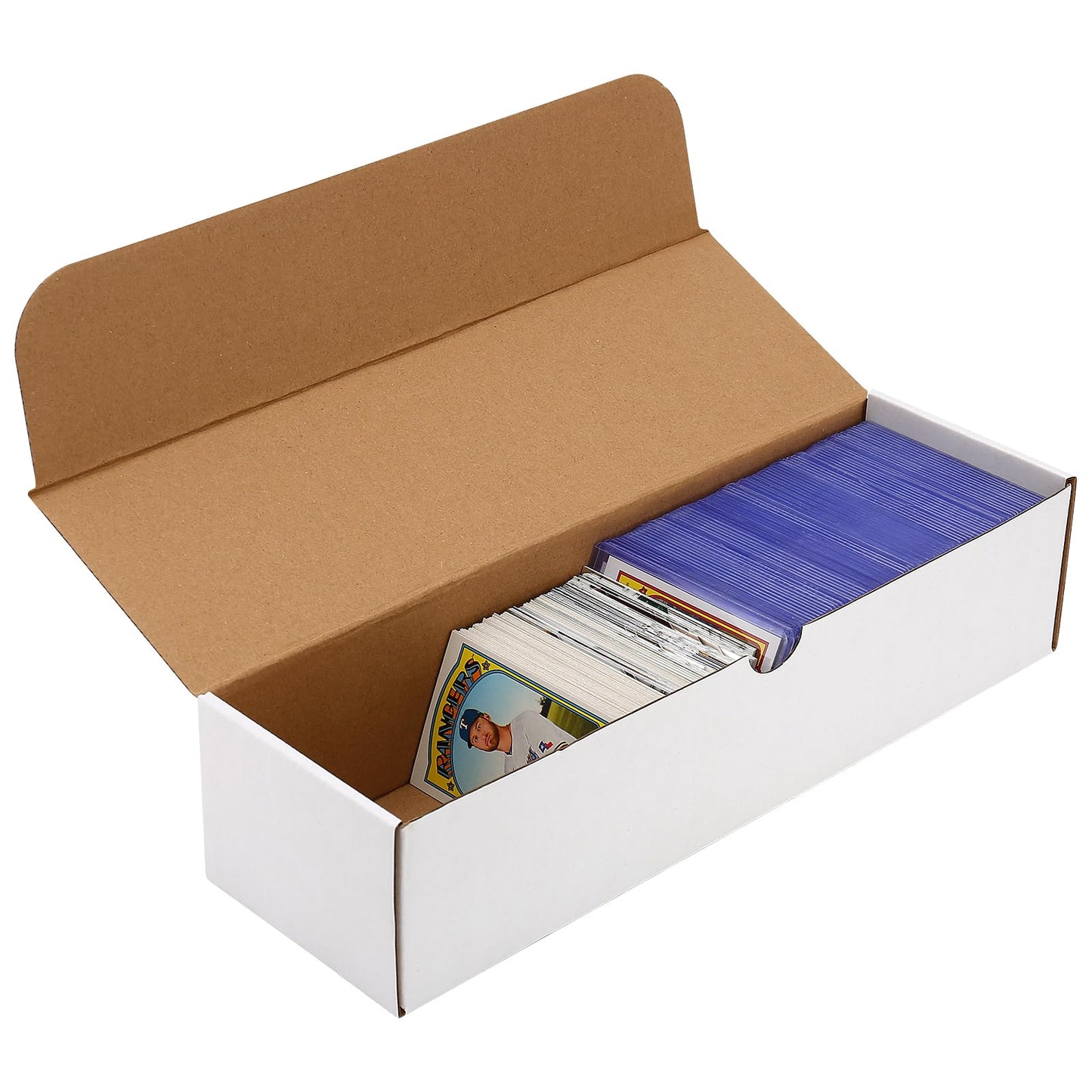 EBOAUSI 2-Pack Card Box – 1600-Count Trading & Gaming Card Organizer for Toploads & Sports Cards