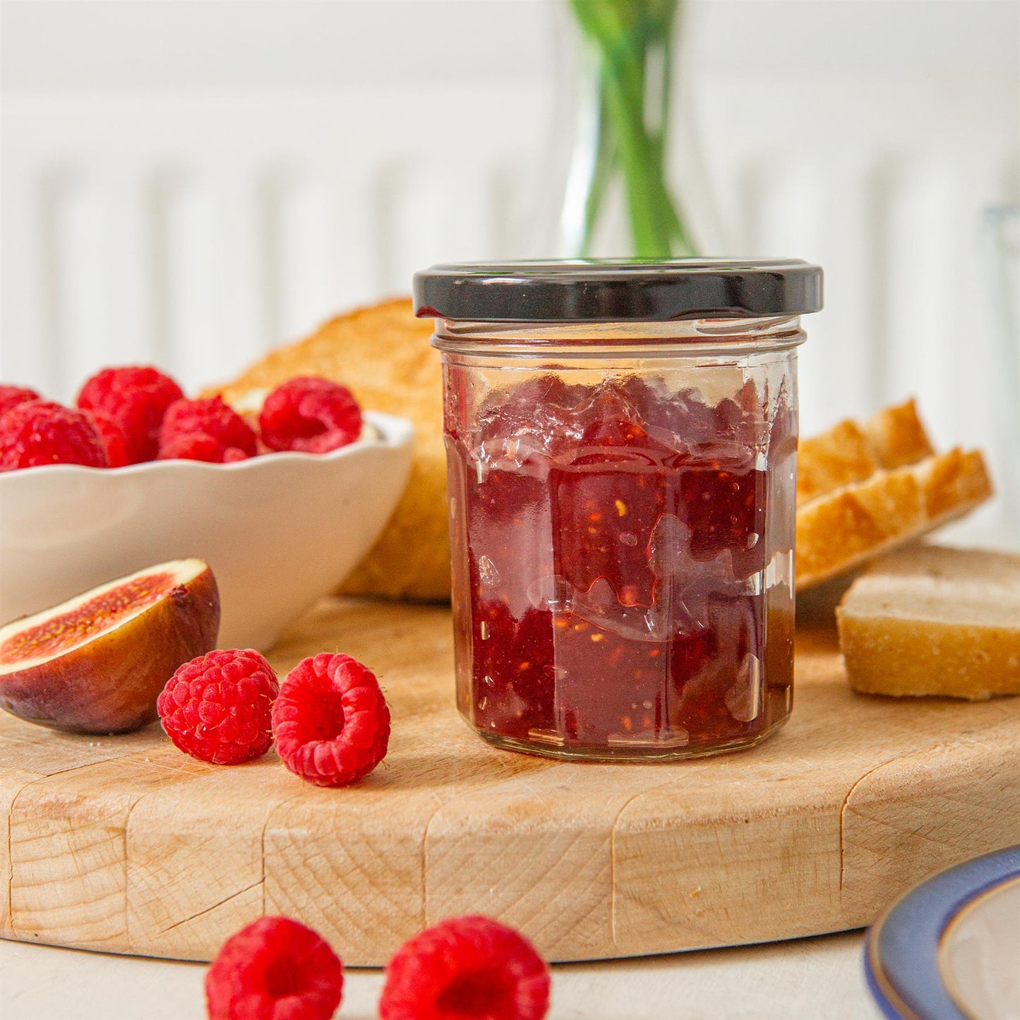 150ml Glass Jam Jars with Lids - Pack of 6