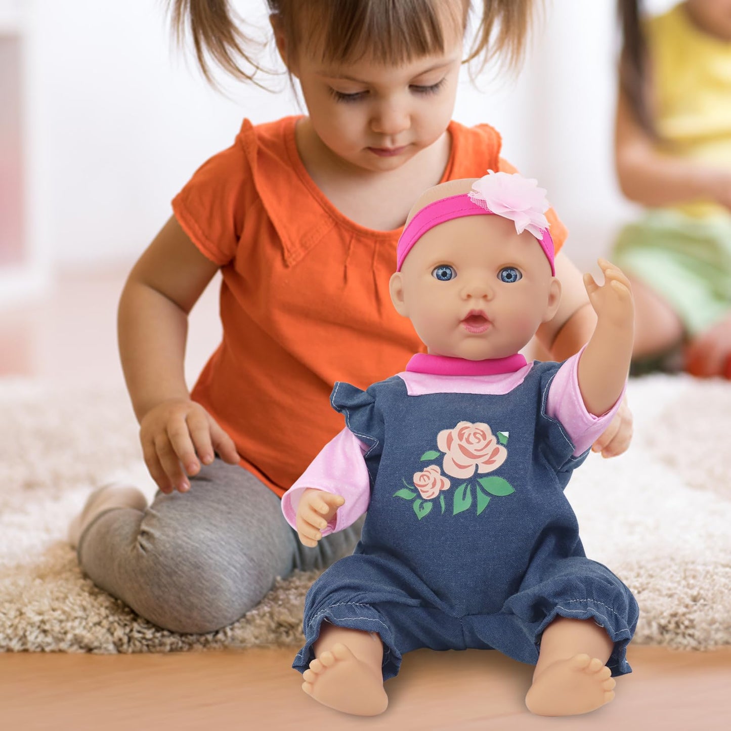 ECORELF 4 Sets Baby Doll Clothes for 14-18 Inch Dolls | Mix & Match Outfits