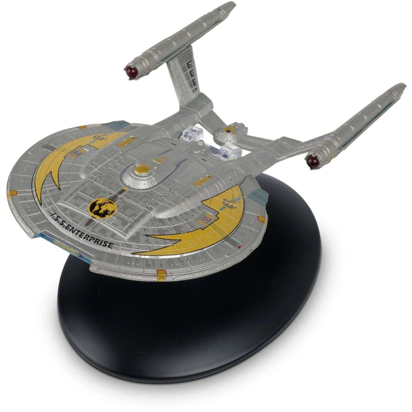 #02 I.S.S. Enterprise NX-01 Mirror Universe Model Die Cast Ship BONUS ISSUE M2 (Eaglemoss / Star Trek)