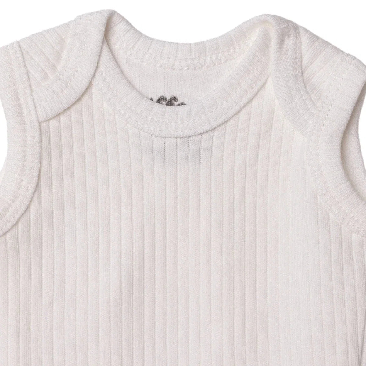 Tiffany 100% Cotton Tiny Baby Set - Ecru