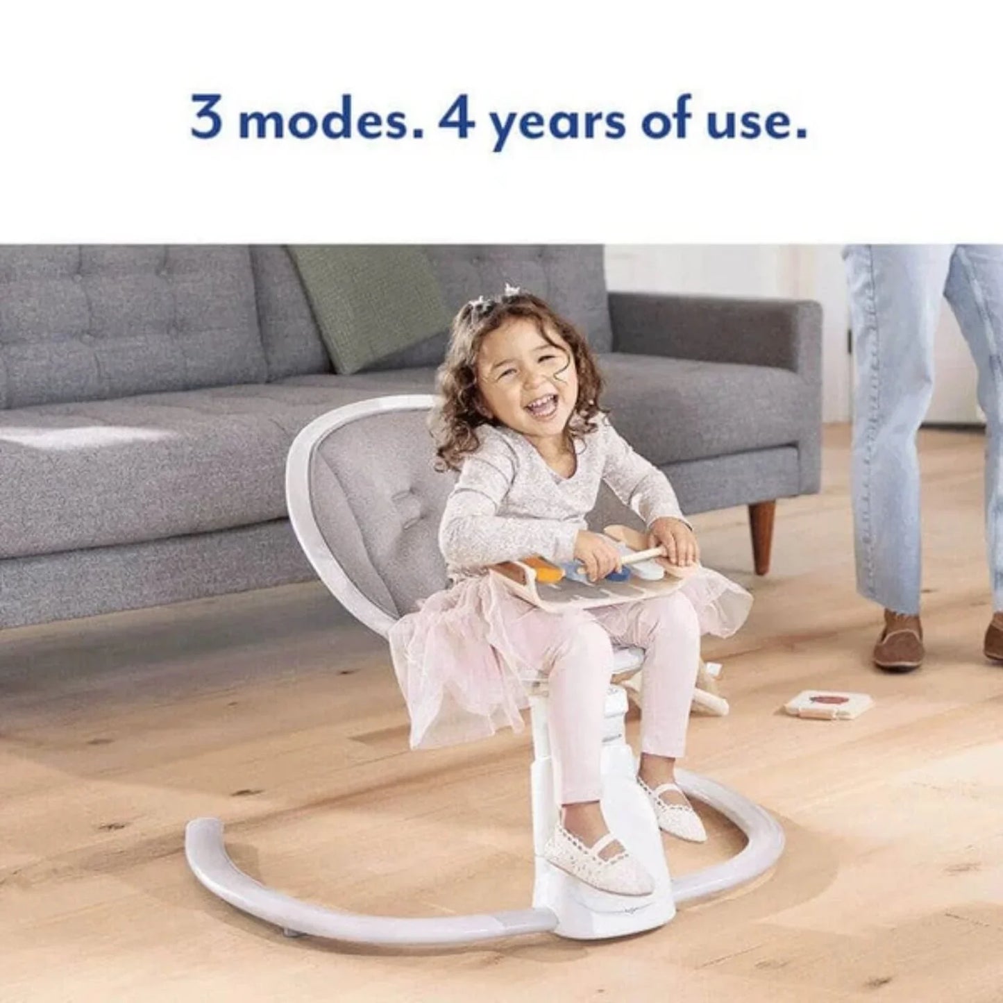 Graco Sway N Grow Bluetooth Swing - Heather