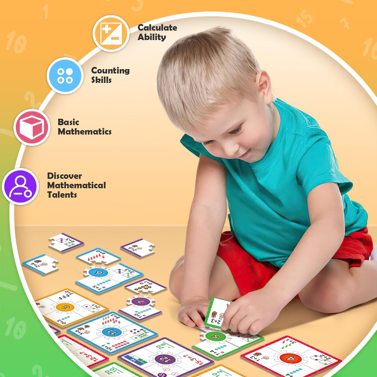 Edulok Math Games for Kids 5-7: Addition & Subtraction Puzzles