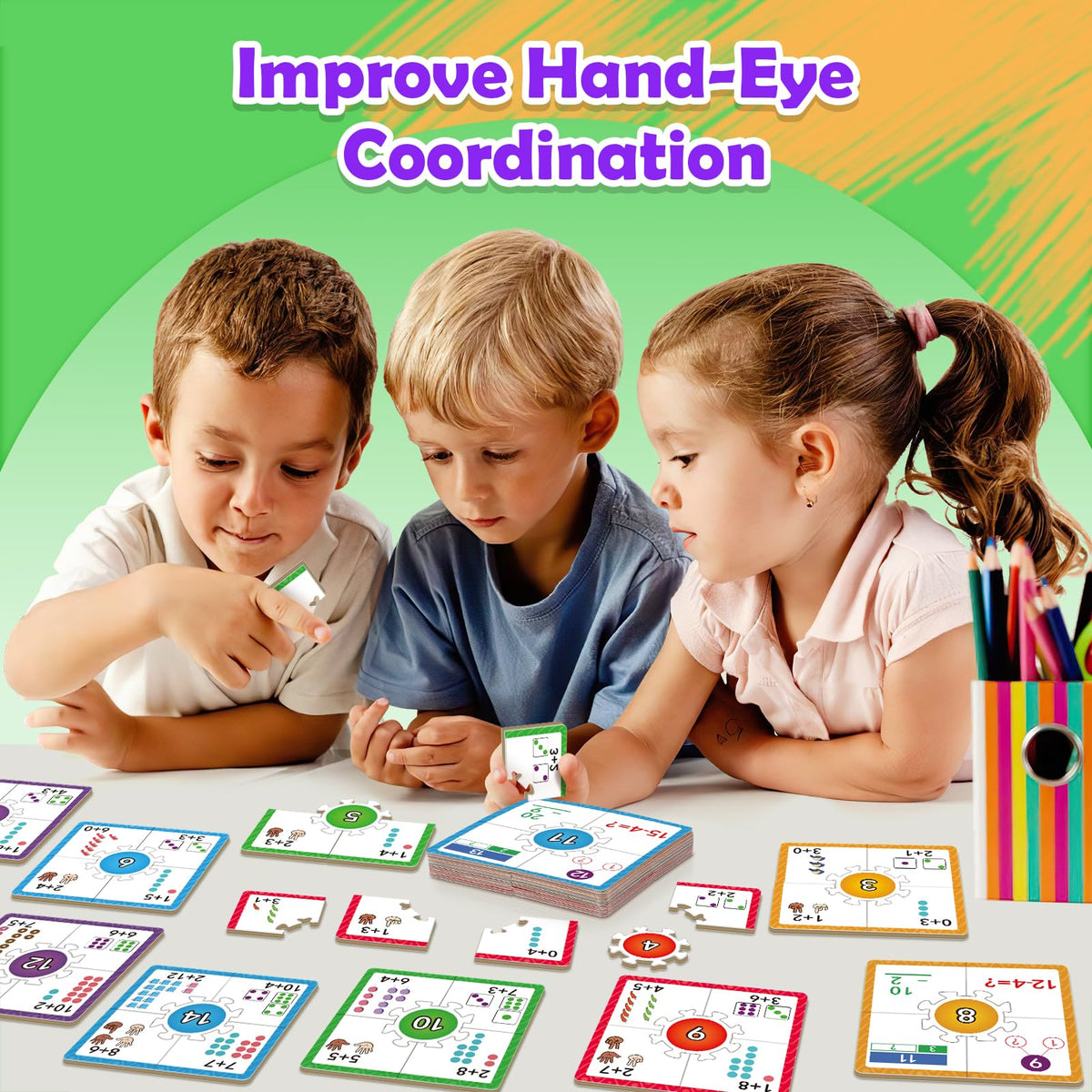 Edulok Math Games for Kids 5-7: Addition & Subtraction Puzzles
