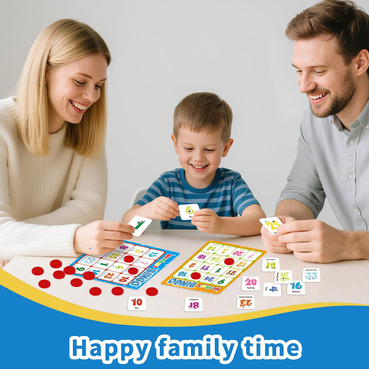 Edumix Alphabet Bingo Game: Double-Sided Learning for ABC & 123