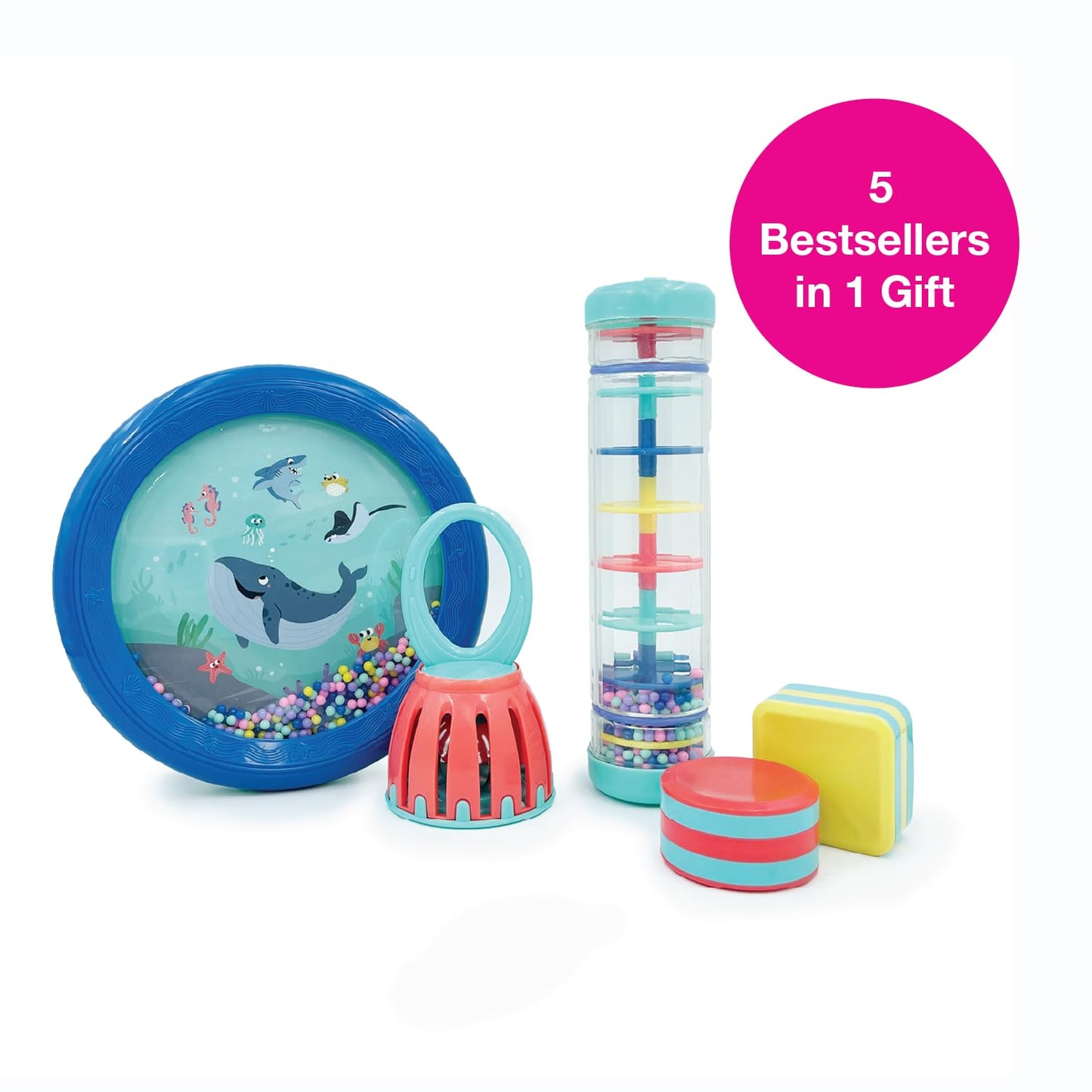 Edushape First Birthday Gift Set – Baby Musical Instruments & Toddler Music Toys