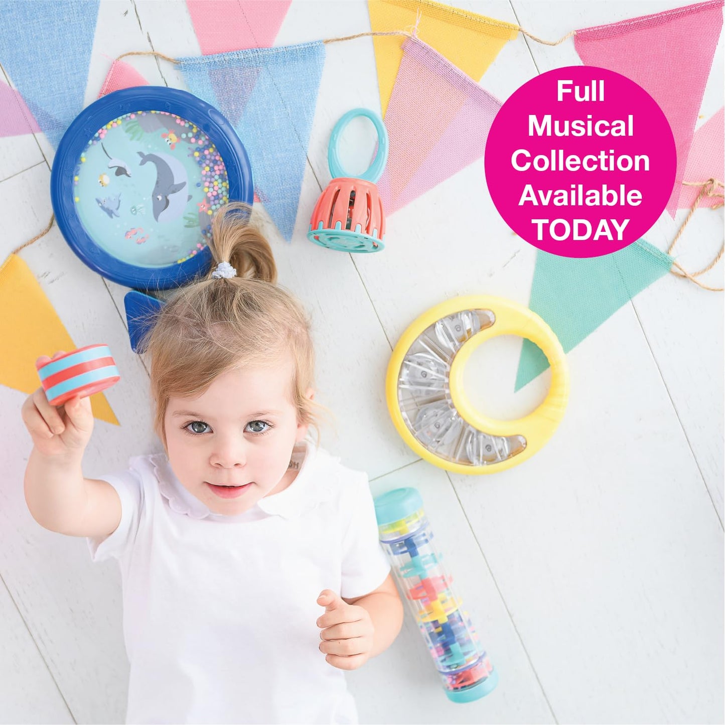 Edushape First Birthday Gift Set – Baby Musical Instruments & Toddler Music Toys